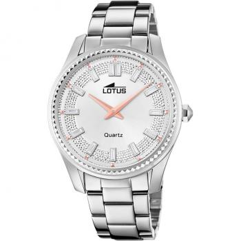 Reloj Lotus Bliss de Mujer 18898/1 con Esfera Plateada y Caja de Acero Inoxidable
