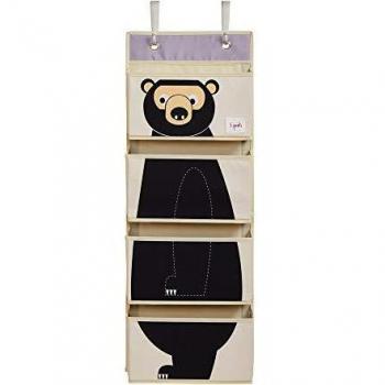3 Sprouts Oso - Organizador pared, unisex