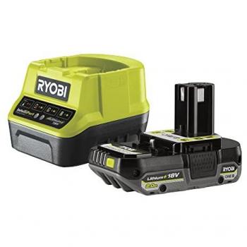 Kit Batería y Cargador Rápido Ryobi ONE+ 18V 2Ah Lithium+ RC18120-120CG