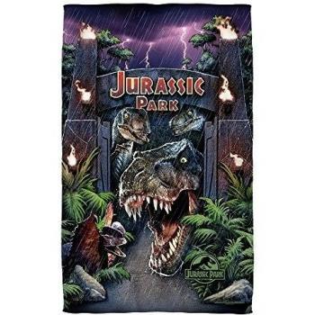 Jurassic Park - Bienvenido a la toalla de playa 28 x 57 en