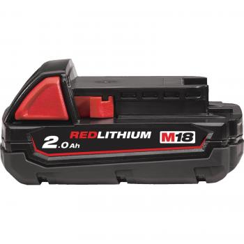 Milwaukee M18B2 Batería de iones de litio de 18V y 2.0Ah