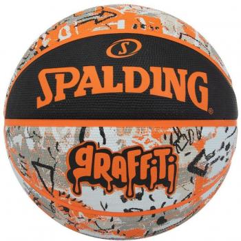Spalding Balón Baloncesto Orange Graffiti