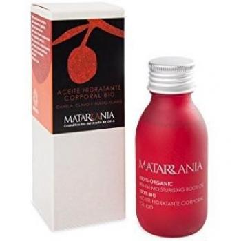 Matarrania Organic Warm Moisturizing Body Oil with Cinnamon, Clove & Ylang Ylang, 100 ml