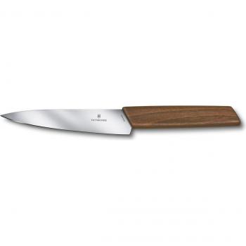 Victorinox Swiss Modern 15 cm Paring Knife with Walnut Wood Handle