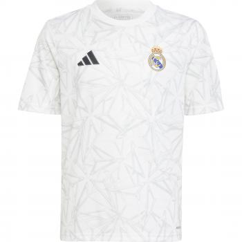 Camiseta de entrenamiento para niños Real Madrid CF Preshi Y 2023 de Adidas