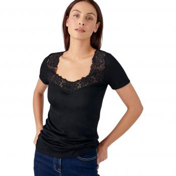 Damart Women's Thermal Soft Short Sleeve T-Shirt