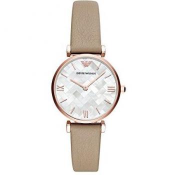 Emporio Armani Reloj Analogico para Mujer de Cuarzo con Correa en Acero Inoxidable AR11111