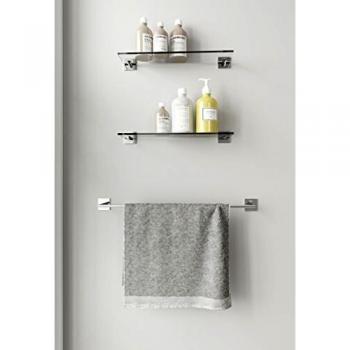 Bath+ by Cosmic Stick Toallero, Metal, Cromo, 60cm