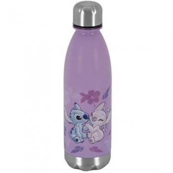 Lilo and Stitch Stitch & Angel Water Bottle - Lilac, 7 x 27 cm