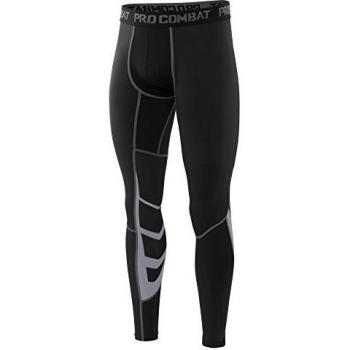 AMZSPORT Sports Hombres UX medio frío medias de Compresión Baselayer Leggings pieles térmicas Pro pantalones de entrenamiento para toda la temporada l