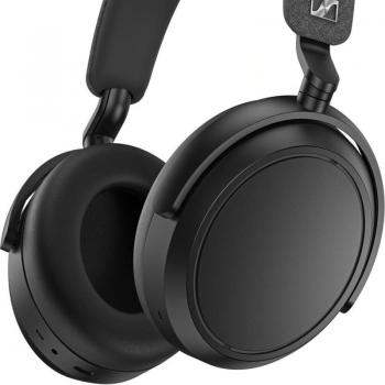 Sennheiser Momentum 4 Wireless Noise-Canceling Over-Ear Headphones with 60 Hours Battery Life, Black