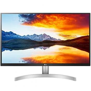 LG 27UL500-W pantalla para PC 68,6 cm (27) 4K Ultra HD LED Curva Mate Plata - Monitor (68,6 cm (27
