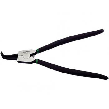 Pinza para circlips TOPTUL DCAA1212 - Herramienta de precisión, fabricada en acero al carbono, diseño ergonómico, mangos antideslizantes, capacidad de apertura ajustable, ideal para la instalación y extracción