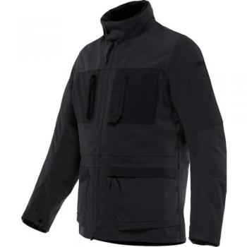 Dainese Chaqueta Lambrate Absøluteshell Pro - Chaqueta textil impermeable para motocicletas, color negro, talla 54