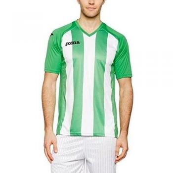 Joma 1202.98.016 - Camiseta de equipación de manga corta para hombre, color verde / blanco, talla XL