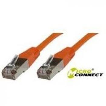 Cable de red Microconnect SSTP CAT6 S/FTP Naranja 0,5 m
