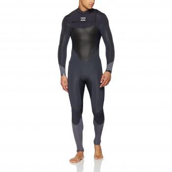 2016/17 Billabong Absolute Comp 3/2mm Chest Zip Wetsuit GRAPHITE Z43M06 Sizes- - ExtraLarge