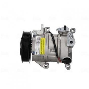 Compresor de Aire Acondicionado NISSENS 891114 sin embrague magnético R134a 5TSE10C