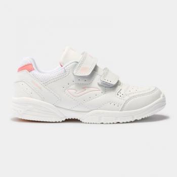 Zapatillas Joma Sport School Jr 2213 White Pink WSCHOW2213V - Blanco