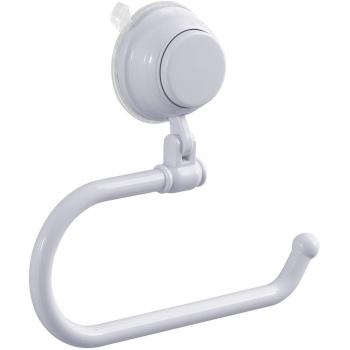 Gedy Vesuvio Portarrollos C/Ventosa, Blanco, 17 X 3 X 15