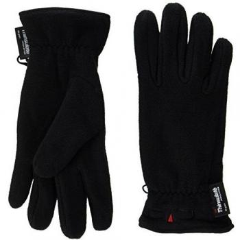 CMP Men's Fleece Gloves - Black, Size M