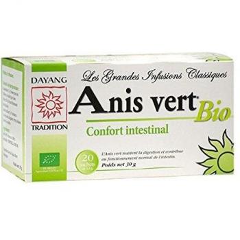 Dayang - Infusión ecológica, color verde