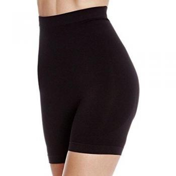 Anaissa Short Alto Reductor Efecto 3D con Tecnología Biotech Braguitas Moldeadoras, Negro, L