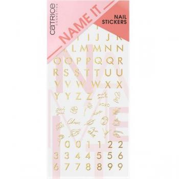 Catrice Name It Nail Stickers - Dorado, 91 Piezas