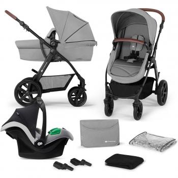 Carrito de bebé 3 piezas MOOV CT gris