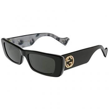 Gucci GG0516S Rectangular Sunglasses for Women - Black, Size: 52 MM