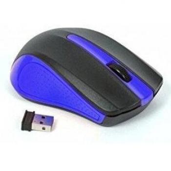 Ratón Omega OM-419 Inalámbrico 2.4GHz 1000DPI USB Azul