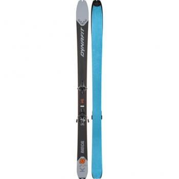 Set de Esquís Dynafit Radical 88 con fijaciones Long Travel y pieles Pomoca gris - 166 cm