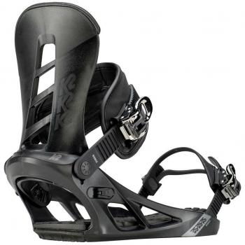 K2 Sonic Black snowboardbindung, Unisex Adulto, 11C1008.1.1.XL, Negro, Extra-Large