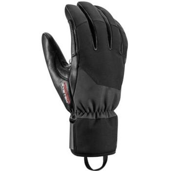 Guantes de esquí Leki Hevon Thermo 3D para hombre, color negro, talla 10