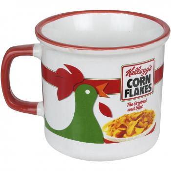 Kelloggs kg30503 Taza, cerámica, Blanco Rojo, 12 x 9 x 8,3 cm