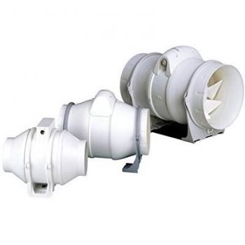 Cata | Extrator Helicocentrífugos | Modelo DUCT IN-LINE 160/560 | Serie Estandar | Extractor de Alto Rendimiento y bajo Nivel Sonoro | Con Motor de 2 velocidades | Clase de Eficiencia Energética B