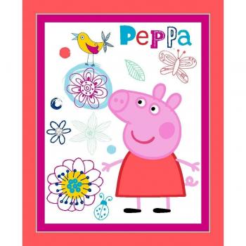 Muelles Creative Peppa Pig 43/44-Inch Wide 100% algodón D/r-Panel 15 m