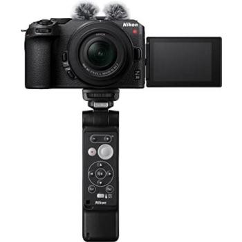 Cámara Híbrida Nikon Z30 Vlogger Kit con Lente 16-50mm, 20.9 MP, Grabación en 4K y Accesorios Incluidos