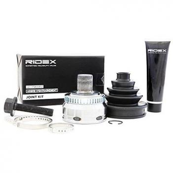 Kit de Articulación para Árbol de Transmisión RIDEX 5J0043, Compatible con AUDI y SEAT, Incluye Juego de Juntas y Específico para Ejes Delanteros