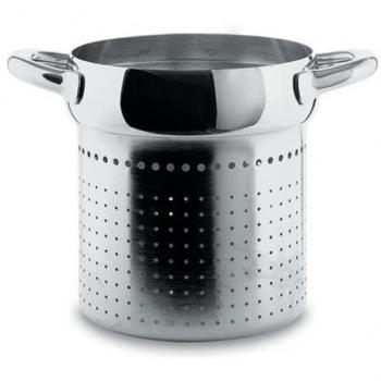 Cestello Traforato para Pasta Mami 28 cm Acero Inoxidable 18/10 Brillante