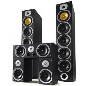 Sistema altavoces home cinema Beng V9B. 5 canales, 1240W max