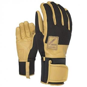 Guantes de Invierno Rover Nivel Unisex Adulto PK Negro Amarillo S-M
