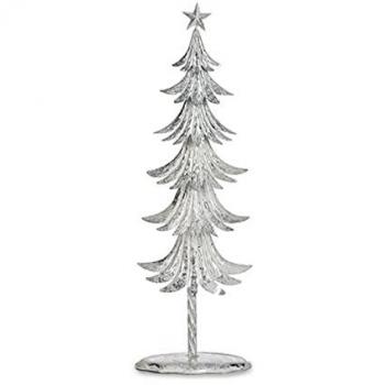 Árbol de Navidad 20 x 58 x 13 cm Metal Blanco