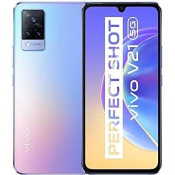 vivo V21 5G Smartphone, 8GB + 128GB, Selfie en Modo Supernoche con Estabilización de Imagen Óptica de 44 MP, Triple Cámara de 64 MP, Diseño Ultradelgado, 6,44 Pulgadas, Dual SIM
