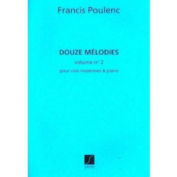 12 melodies vol.2 voix