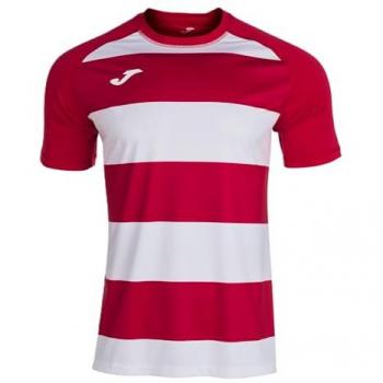Camiseta Manga Corta Rugby Hombre Joma Prorugby II Rojo Blanco 5XL