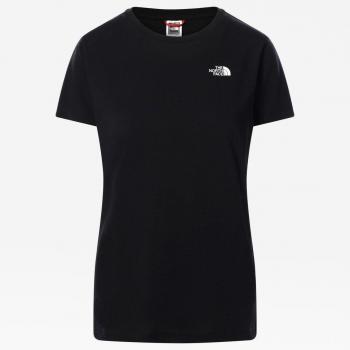 Camiseta The North Face Simple Dome para Mujer en color Negro de Algodón con Manga Corta y Corte Clásico