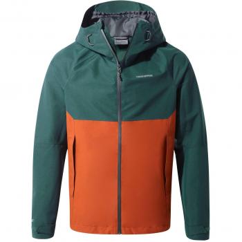 Craghoppers Caleb Goretex Chaqueta Impermeable, Hombre, Mountain Green, XX-Large