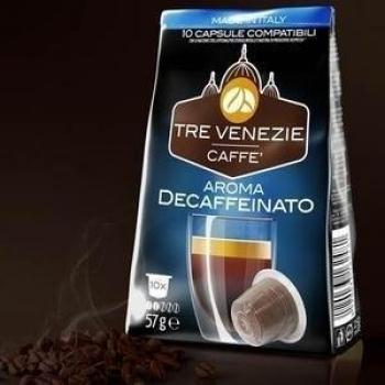 Tre Venezie Café, Aroma Descaffeinato - 10 Cápsulas