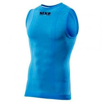 SIX2 Light Blue Chaleco Color SL Unisex Adulto